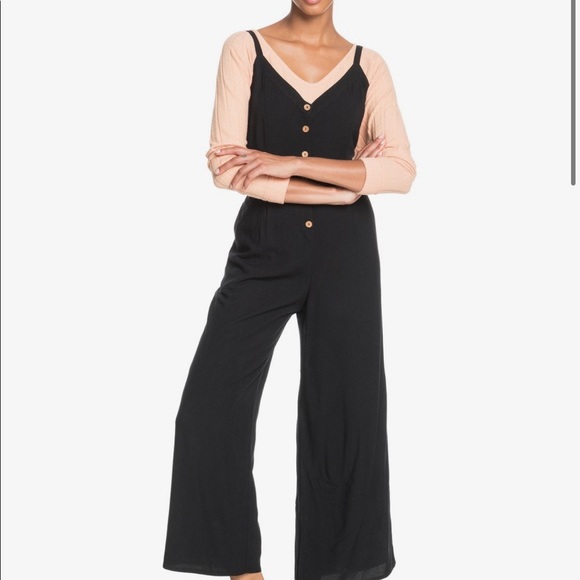 Roxy Soft Landing Jumpsuit Black - Picture 3 of 7